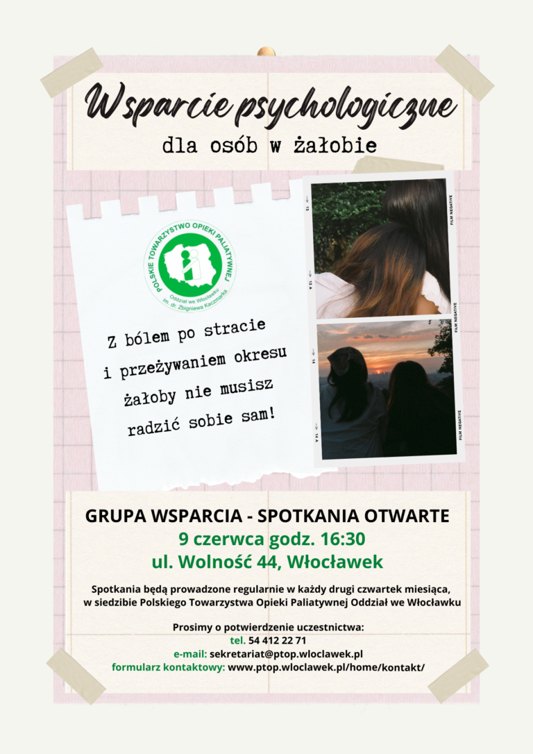 Read more about the article Wsparcie psychologiczne osób w żałobie